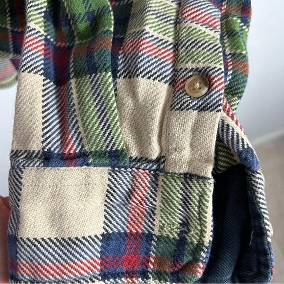 Abercrombie & Fitch Men's Multicolor Plaid Button Down Size Large 100% Cotton - Picture 7 of 9